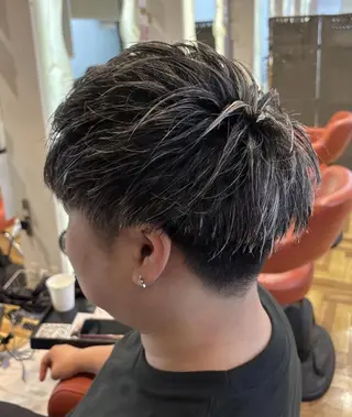 ショート カラー メンズ 北脇 健治のヘアスタイル