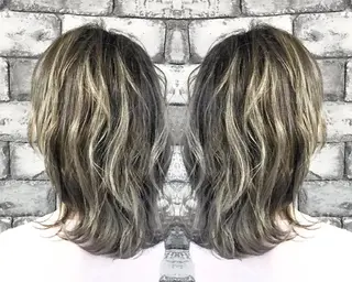 ミディアム ❤️千葉県代表❤️ 店長❤️柿本翔一朗のヘアスタイル