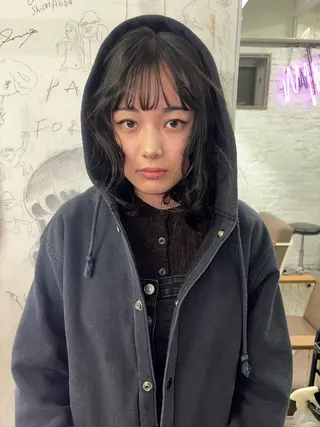 ショート カラー 工藤 姫和のヘアスタイル