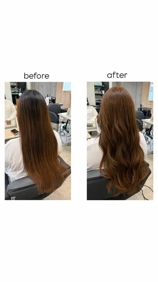 カラー Mei ₊˚☁️のヘアスタイル