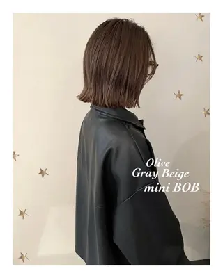 ショート カラー 市川 千夏のヘアスタイル