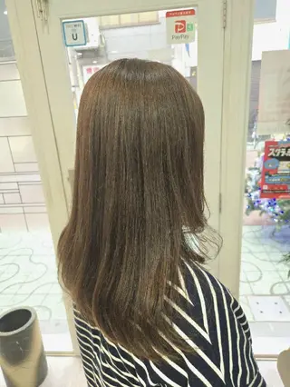 ロング カラー 暖色🍎透明感カラー 🩵小林かりんのヘアスタイル