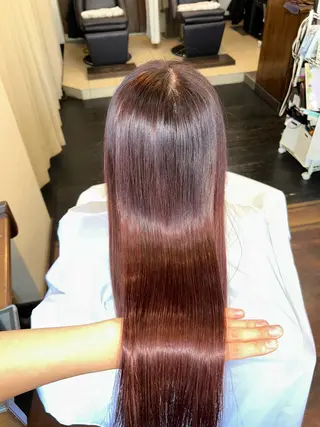 ロング パーマ Natsu 。のヘアスタイル