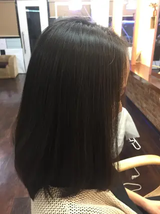 ミディアム パーマ 桧山 真のヘアスタイル