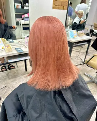 ミディアム 🦄ハイトーンカラー 🦄まるおしょうのヘアスタイル