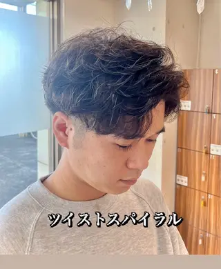 ショート パーマ メンズ 【パーマ特化美容師】 🔥Yoshiyaのヘアスタイル