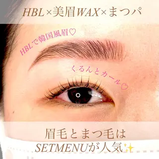 マツエク・マツパ アイブロウ Tielu. risaのマツエク・マツパデザイン