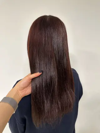 ロング カラー 山田 花帆のヘアスタイル