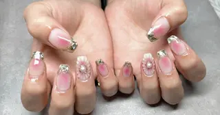 ネイル yu-a  スカルプ ネイルのネイルデザイン