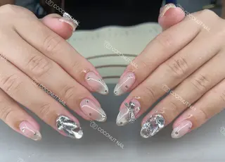 ネイル 神田 ココナッツのネイルデザイン