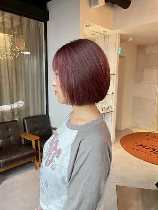 ミディアム 秋山 空澄のヘアスタイル