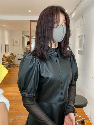 ミディアム カラー 🟩白髪ぼかし/ボブ /ショートヘア/大司のヘアスタイル