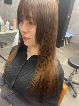 ロング カラー nanac所属・NINA 🐥⸒⸒のヘアスタイル