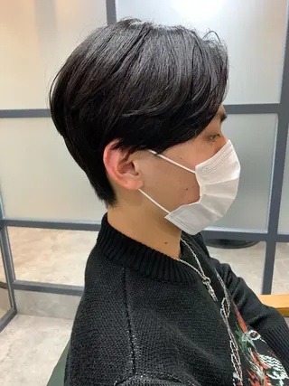 ショート メンズ 【S.BROOM】 店長　西川徹のヘアスタイル