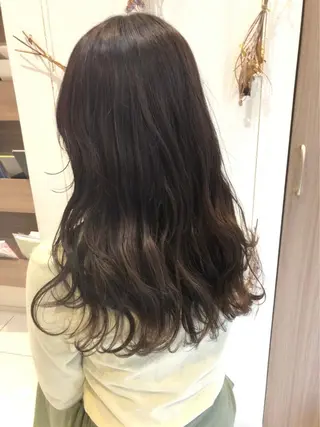 ロング カラー ヘアアレンジ 小白井 由美のヘアスタイル
