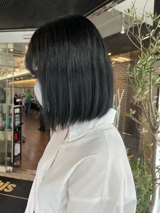 カラー カットパーマ 🌀あさみのヘアスタイル