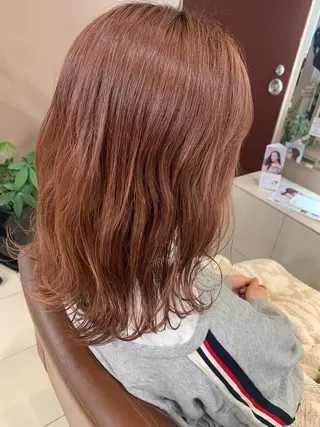 セミロング カラー ハイトーンカラー🩵 耳ツボジュエリー👂のその他イメージ
