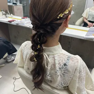 ヘアアレンジ 坂本 沙也加のヘアスタイル