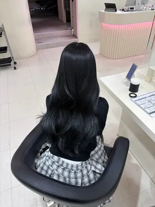 カラー 韓国風hair🖤 Maria🖤のヘアスタイル