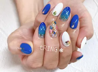 ネイル tRING* しいの木台のネイルデザイン