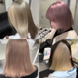 カラー ハイトーン職人 ♡中島凱人のヘアスタイル
