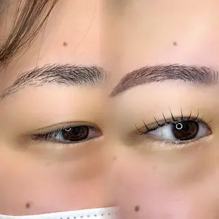 マツエク・マツパ mika❤︎まつげ| 眉毛|束感のマツエク・マツパデザイン