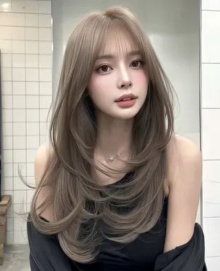 ロング 沙瞳 sara🎀🫧のヘアスタイル