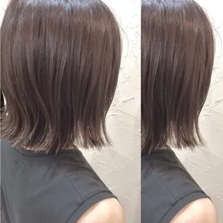 ショート カラー F． 梅田/ボブ/パーマのヘアスタイル