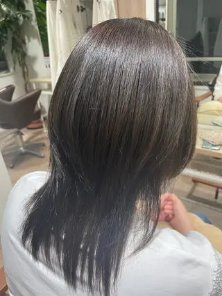 ミディアム 大山 透輝のヘアスタイル