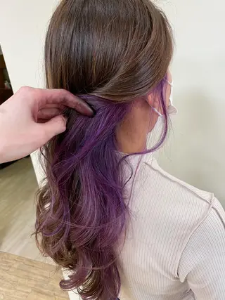 カラー SALOWIN栄 高須大貴のヘアスタイル