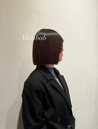 ショート レイヤー/透明感 /髪質改善/ほのかのヘアスタイル