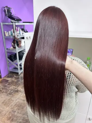 ロング カラー sol. ayakaのヘアスタイル