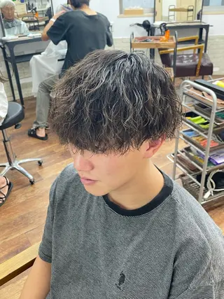ショート パーマ メンズ RITSUKI横浜 メンズ特化😎のヘアスタイル