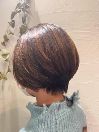 ショート Ang　山口 莉沙のヘアスタイル