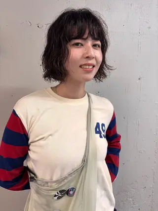 ショート パーマ ボブとパーマの達人 /美容室難民の方是非のヘアスタイル