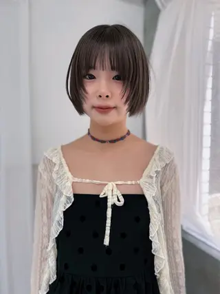 sena⌇ベージュ⌇ ブリーチなしWカラーのヘアスタイル
