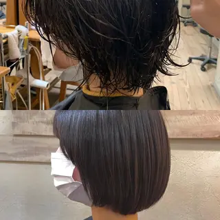 ショート パーマ ヘアアレンジ 🌈インナーカラー ‘ショウマ’🌈のヘアスタイル