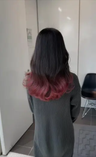 セミロング 【公式】amble luxe 中野のヘアスタイル