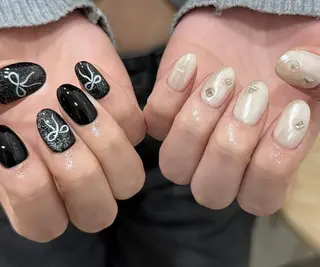 ネイル By moonネイル 🌷ワンホン/韓国風のネイルデザイン