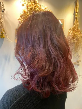 ミディアム カラー non .のヘアスタイル