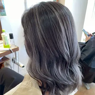 ミディアム カラー 無料モデル募集中🫧 田村 羽夏のヘアスタイル