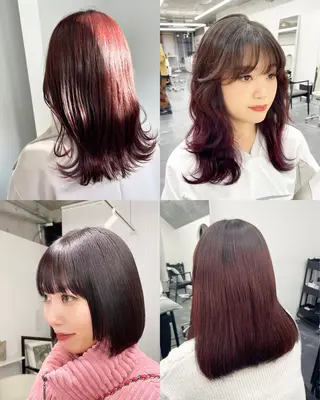 カラー 吉祥寺徒歩8分 🩵藤木寧子のヘアスタイル