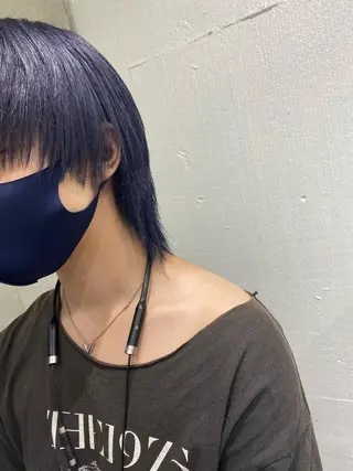 ショート カラー ヘアアレンジ メンズ ササキカズマ〻透明感 〻色落ち〻赤み消しのヘアスタイル