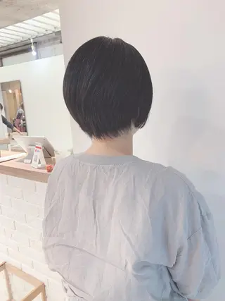 ショート カラー なりたいが叶う ながしまじゅんきのヘアスタイル