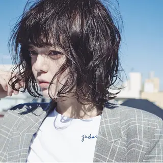 パーマ mit セン北のヘアスタイル