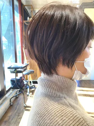 ショート ヒラヤマ ユウスケのヘアスタイル