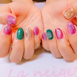 ネイル La neige* yuki 🐩🌙のネイルデザイン