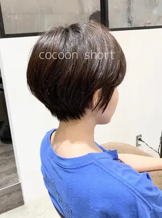 ショート カラー ヘアアレンジ 似合わせレイヤー/ 美髪縮毛矯正/ミナエのヘアスタイル