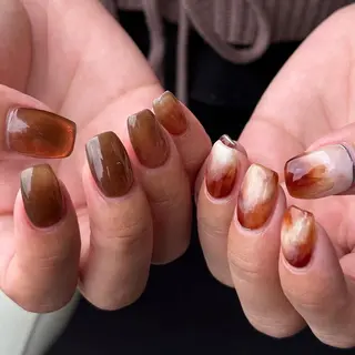 ネイル lamp nail modelのネイルデザイン
