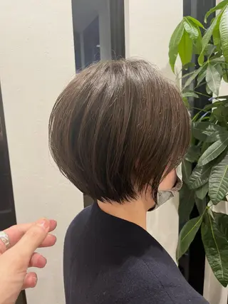 ショート 角田 雅行のヘアスタイル